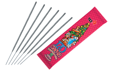  Бенгальские свечи 6 шт 170 мм в пакете  в Камышине