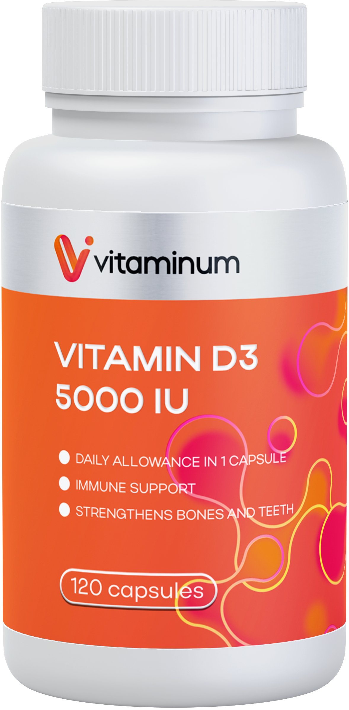  Vitaminum ВИТАМИН Д3 (5000 МЕ) 120 капсул 260 мг  в Камышине